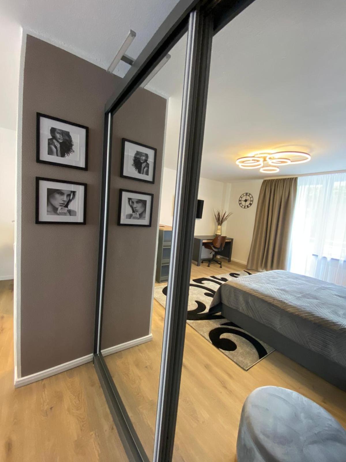 Luxus Apartment With Balcony Dortmund Exteriör bild